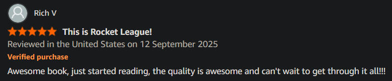 Rich review Amazon review