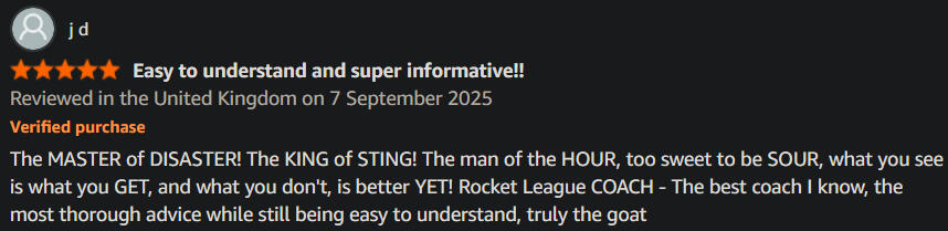 Josh review Amazon review